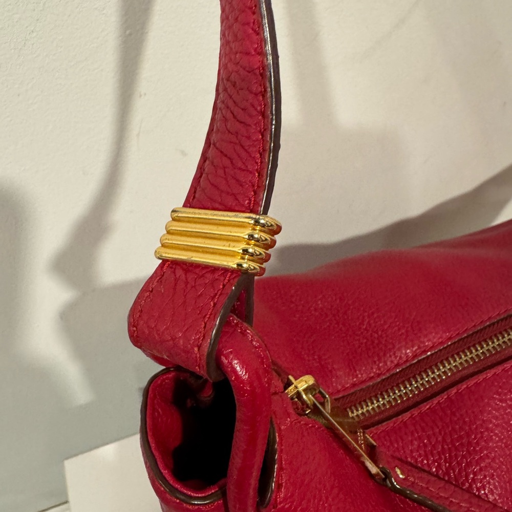 Marc Jacobs Red Leather Hobo Bag - Picture 8 of 13